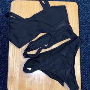 Matte Collection Cairo Black One-Piece Swimsuit